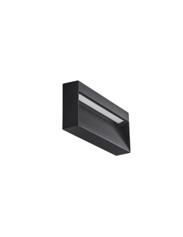 Azzardo CASORIA SLIM IP54 LED 6W 450lm 3000K Outdoor Dark Grey Wall Mount AZ4368.