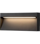 Lamps for path lighting - Azzardo CASORIA SLIM IP54 LED 6W 450lm 3000K Outdoor Dark Grey Wall Mount AZ4368. - product 3