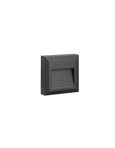 Azzardo AFI IP54 LED 2W 150lm 3000K Outdoor Dark Grey Wall Mount AZ44510.