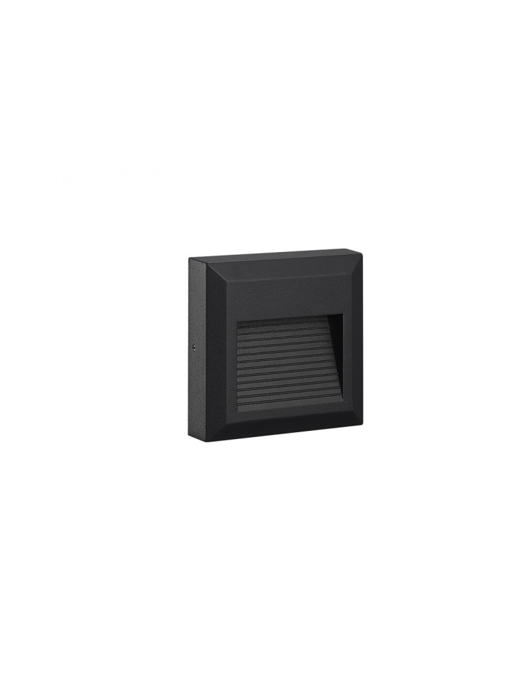 Lamps for path lighting - Azzardo AFI IP54 LED 2W 150lm 3000K Outdoor Black Wall Mount AZ4513. - product kolory-swiatla.pl 1