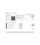 Lamps for path lighting - Azzardo AFI IP54 LED 2W 150lm 3000K Outdoor Dark Grey Wall Mount AZ44511. - product 3