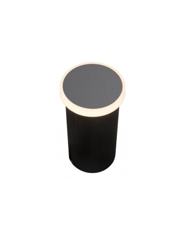 Azzardo ALF ROUND IP65 LED 3W 250lm 3000K Outdoor Dark Grey Staircase/Recessible AZ4464.
