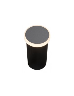 Azzardo ALF ROUND IP65 LED 3W 250lm 3000K Zewnętrzna Ciemny Szary Schodowa/Wpuszczana AZ4464
