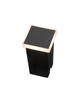 Azzardo ALF SQUARE IP65 LED 3W 250lm 3000K Zewnętrzna Czarny Schodowa/Wpuszczana AZ4465