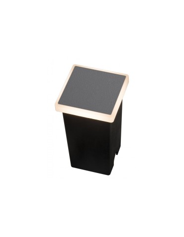 Azzardo ALF SQUARE IP65 LED 3W 250lm 3000K Outdoor Dark Gray Staircase/Recessible AZ4466.