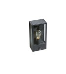 Outdoor lights with motion sensor - Azzardo NIKLAS IP44 SENSOR LED 1xE27 Outdoor Black Wall Wash AZ4487. - product 1