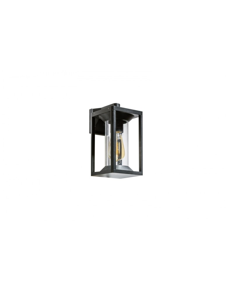 Outdoor wall lamps - Azzardo MIKKEL IP54 1xE27 Outdoor Black Wall Mount AZ4484 - product kolory-swiatla.pl 1