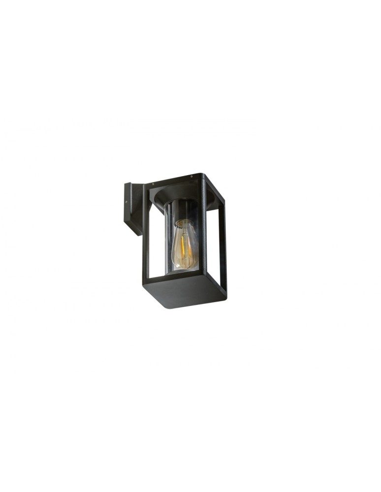 Outdoor wall lamps - Azzardo MIKKEL IP54 1xE27 Outdoor Black Wall Mount AZ4484 - product kolory-swiatla.pl 2