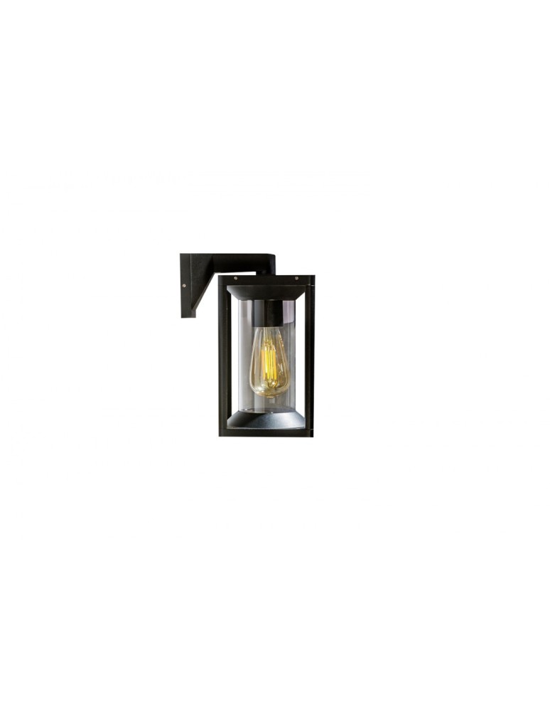 Outdoor wall lamps - Azzardo MIKKEL IP54 1xE27 Outdoor Black Wall Mount AZ4484 - product kolory-swiatla.pl 3