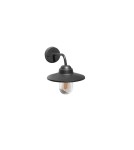 Outdoor wall lamps - Azzardo OSVALD IP44 1xE27 Outdoor Black Wall Mount AZ4489 - product 1