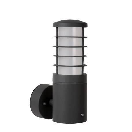 Lucide SOLID Light IP54+ Sensor E27 H25 W1 14871/01/30 Wall lamp.