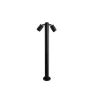 Standing garden lamps - Azzardo ROLF 2 900 IP44 2xGU10 Outdoor Black Standing AZ4458 - product 1