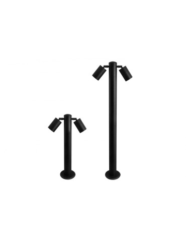 Azzardo ROLF 2 900 IP44 2xGU10 Outdoor Black Standing AZ4458 - product 2