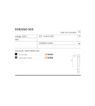 Standing garden lamps - Azzardo SORANO 500 IP44 1xE27 Outdoor Black Standing AZ4444 - product 3