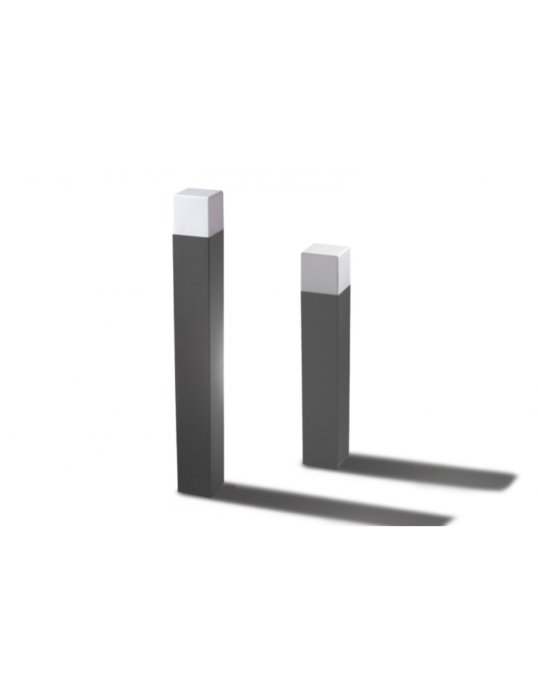 Standing garden lamps - Azzardo SORANO 500 IP44 1xE27 Outdoor Dark Grey Standing AZ4358 - product kolory-swiatla.pl 2