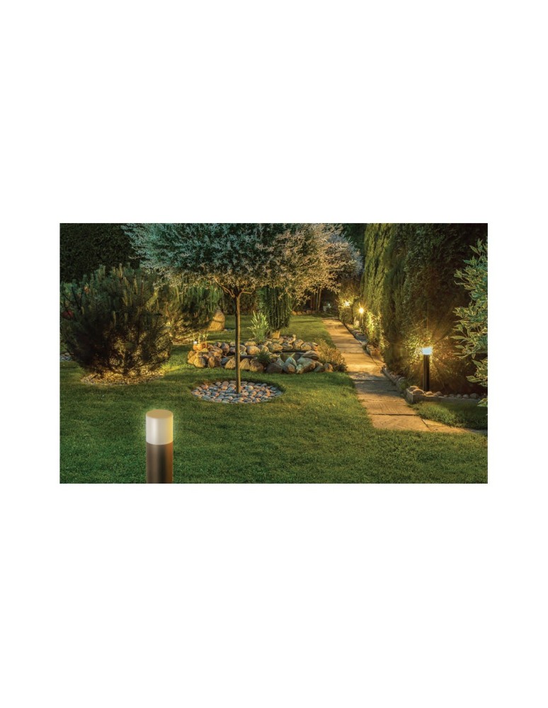 Standing garden lamps - Azzardo NILS 500 IP44 1xE27 Outdoor Black Standing AZ4480 - product kolory-swiatla.pl 2