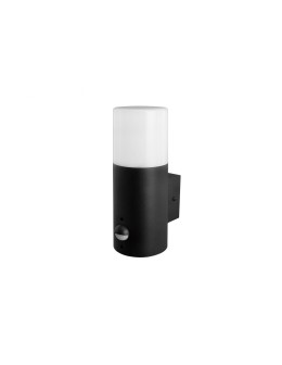 Azzardo NILS WALL SENSOR IP44 1xE27 Outdoor Black Wall Wash AZ4479