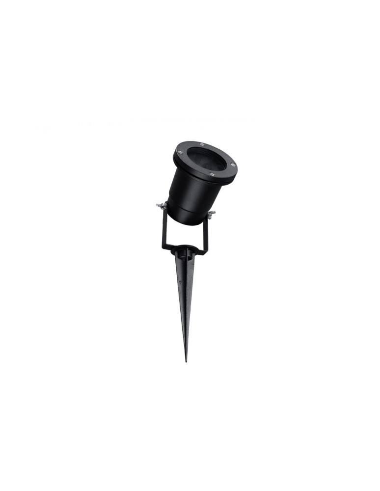 Garden lamps driven into the ground (with wedge) - Azzardo EDVIN IP65 1xGU10 Outdoor Black Ground AZ4502 - product kolory-swiatla.pl 1