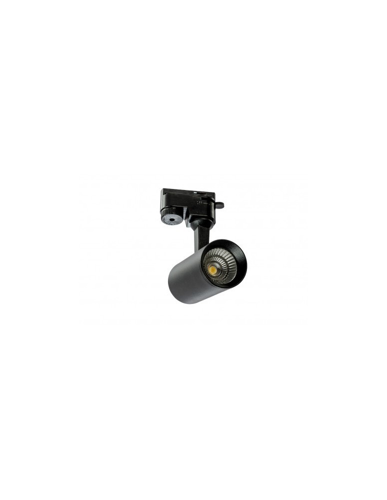 Lamps for 1 phase busbars - Azzardo KIRKE TRACK 1 LINE LED 10W 800lm 3000K/4000K/6000K Black Spotlight For Busbar 1F AZ4656 - product kolory-swiatla.pl 1