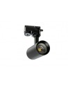 Azzardo KIRKE TRACK 1 LINE LED 10W 800lm 3000K/4000K/6000K Black Spotlight For Busbar 1F AZ4656
