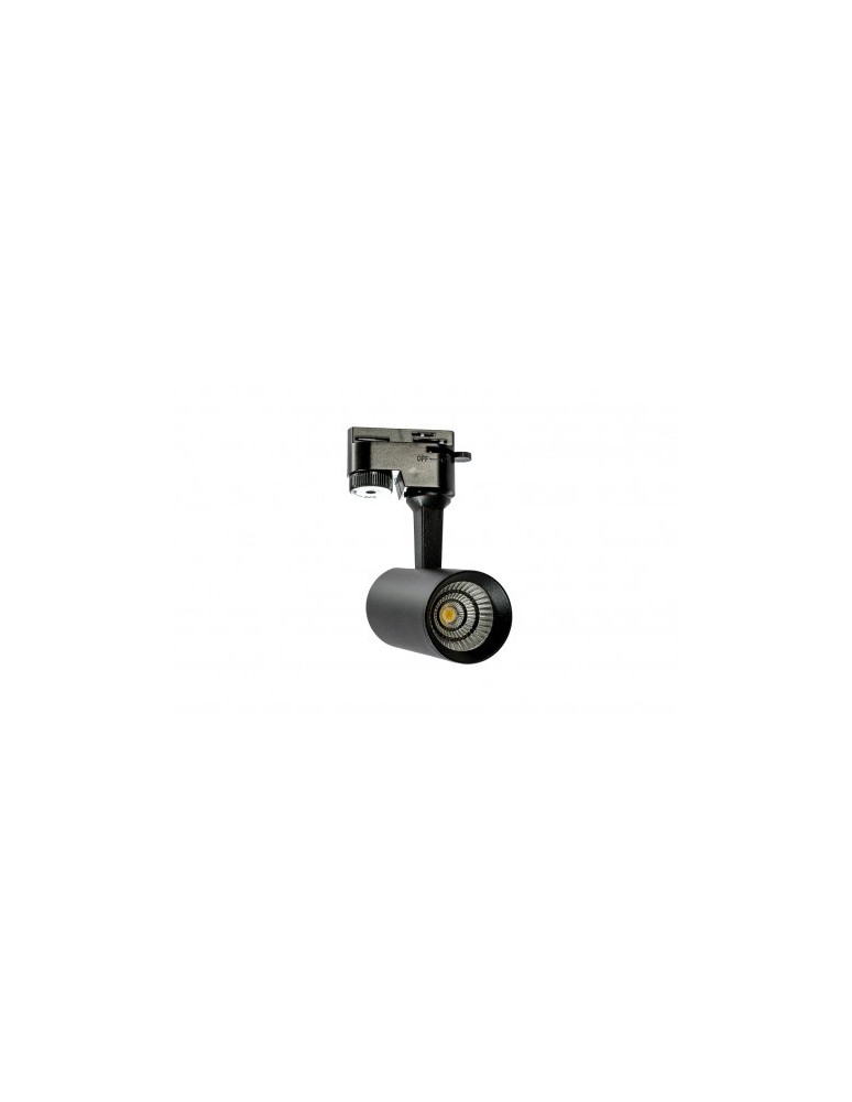 Lamps for 1 phase busbars - Azzardo KIRKE TRACK 1 LINE LED 10W 800lm 3000K/4000K/6000K Black Spotlight For Busbar 1F AZ4656 - product kolory-swiatla.pl 4