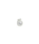 Lamps for 1 phase busbars - Azzardo JERRY TRACK 1 LINE 1xES111 GU10 White Spotlight For Busbar 1F AZ4667 - product 1