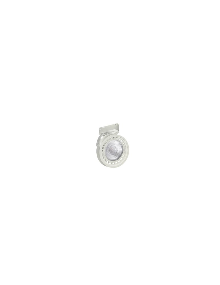 Lamps for 1 phase busbars - Azzardo JERRY TRACK 1 LINE 1xES111 GU10 White Spotlight For Busbar 1F AZ4667 - product kolory-swiatla.pl 1