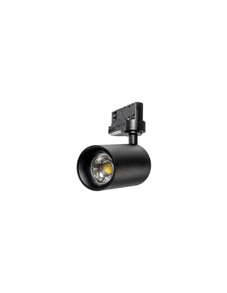 Lamps for 3-phase busbars - Azzardo EIGER TRACK 3 LINE 1xGU10 Black Spotlight For Busbar 3F AZ4205 - product kolory-swiatla.pl 5