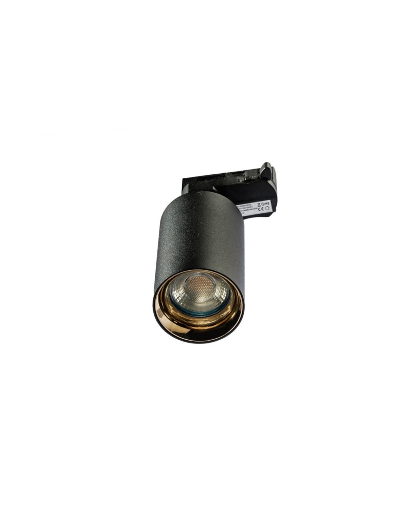 Lamps for 3-phase busbars - Azzardo EIGER TRACK 3 LINE 1xGU10 Black/Gold Spotlight For Busbar 3F AZ4206 - product kolory-swiatla.pl 6