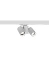 Azzardo MEGARA TRACK 3 LINE 2xGU10 White Reflector For Busbar 3F AZ4442