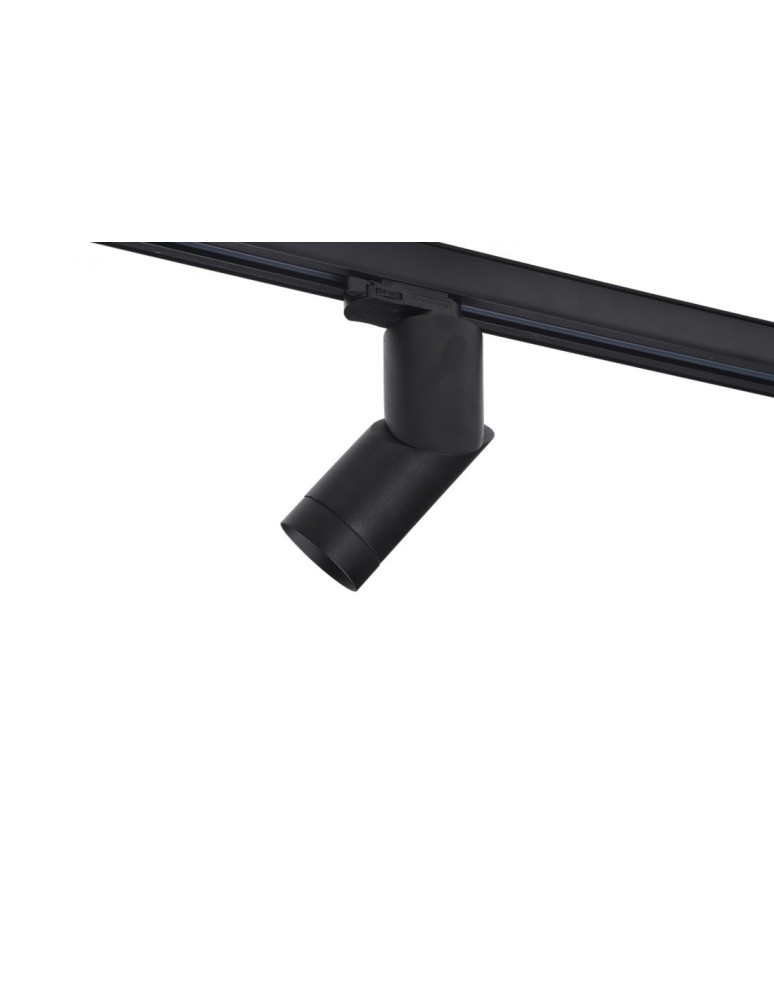 Lamps for 3-phase busbars - Azzardo SANTOS TRACK 3 LINE 1xGU10 Black Spotlight For Busbar 3F AZ4203 - product kolory-swiatla.pl 2