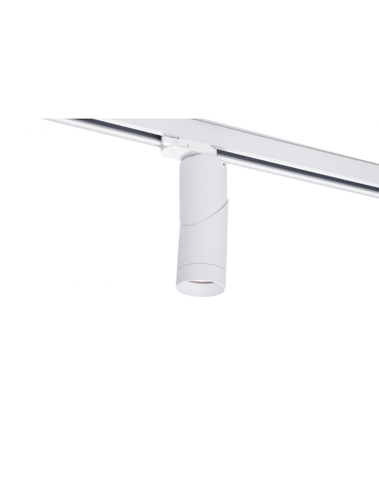 Lamps for 3-phase busbars - Azzardo SANTOS TRACK 3 LINE 1xGU10 White Spotlight For Busbar 3F AZ4202 - product kolory-swiatla.pl 2