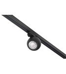 Lamps for 3-phase busbars - Azzardo SKYE TRACK 3 LINE LED 12W 1300lm 3000K Black Reflector For Draw-wire 3F AZ4520 - product 1