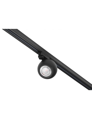 Azzardo SKYE TRACK 3 LINE LED 12W 1300lm 3000K Black Reflector For Draw-wire 3F AZ4520