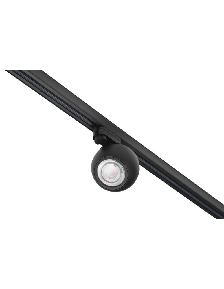 Lamps for 3-phase busbars - Azzardo SKYE TRACK 3 LINE LED 12W 1300lm 3000K Black Reflector For Draw-wire 3F AZ4520 - product kolory-swiatla.pl 1