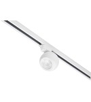 Lamps for 3-phase busbars - Azzardo SKYE TRACK 3 LINE LED 12W 1300lm 3000K White Reflector For Draw-wire 3F AZ4519 - product 1