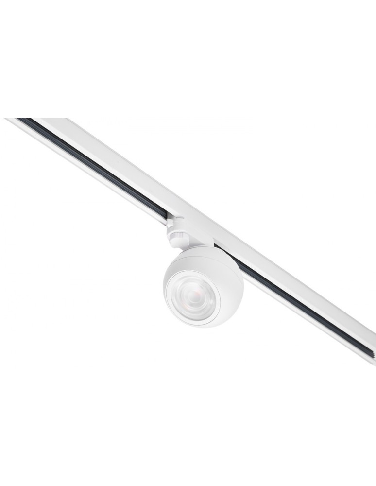 Lamps for 3-phase busbars - Azzardo SKYE TRACK 3 LINE LED 12W 1300lm 3000K White Reflector For Draw-wire 3F AZ4519 - product kolory-swiatla.pl 1