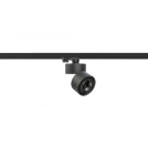 Lamps for 3-phase busbars - Azzardo COSTA TRACK 3 LINE LED 12W 1100lm 3000K Black Reflector For Busbar 3F AZ4549 - product 1