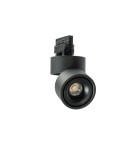 Lamps for 3-phase busbars - Azzardo COSTA TRACK 3 LINE LED 12W 1100lm 4000K Black Reflector For Draw-wire 3F AZ4551 - product 3