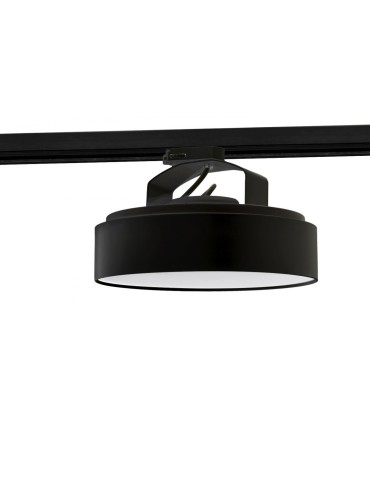 Azzardo MIKKA TRACK 3 LINE LED 24W 1700lm 3000K Black Reflector For Busbar 3F AZ4516