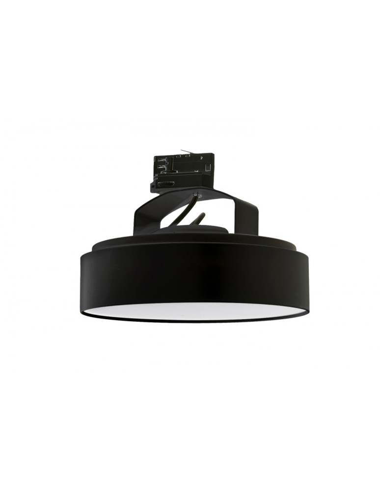 Lamps for 3-phase busbars - Azzardo MIKKA TRACK 3 LINE LED 24W 1700lm 3000K Black Reflector For Busbar 3F AZ4516 - product kolory-swiatla.pl 3