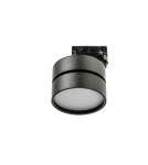 Lamps for 3-phase busbars - Azzardo MONA TRACK 3 LINE LED 12W 1000lm 3000K Black Reflector For Busbar 3F AZ4542 - product 2