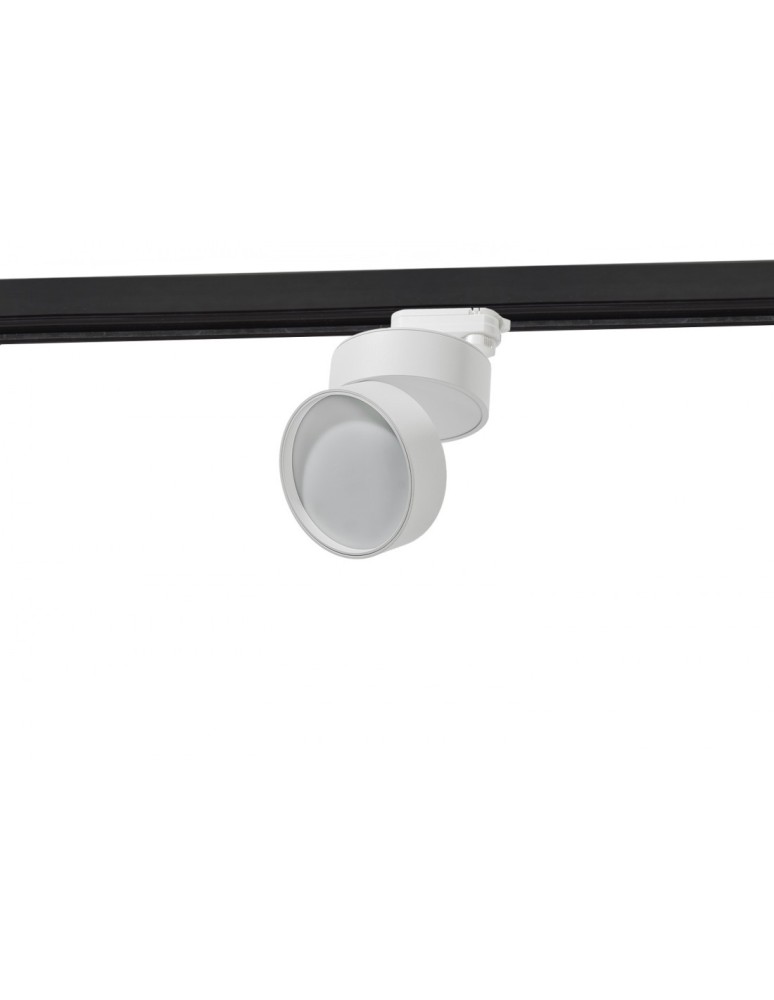 Lamps for 3-phase busbars - Azzardo MONA TRACK 3 LINE LED 12W 1000lm 3000K White Reflector For Draw-wire 3F AZ4541 - product kolory-swiatla.pl 1