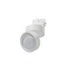 Lamps for 3-phase busbars - Azzardo MONA TRACK 3 LINE LED 12W 1000lm 3000K White Reflector For Draw-wire 3F AZ4541 - product 3