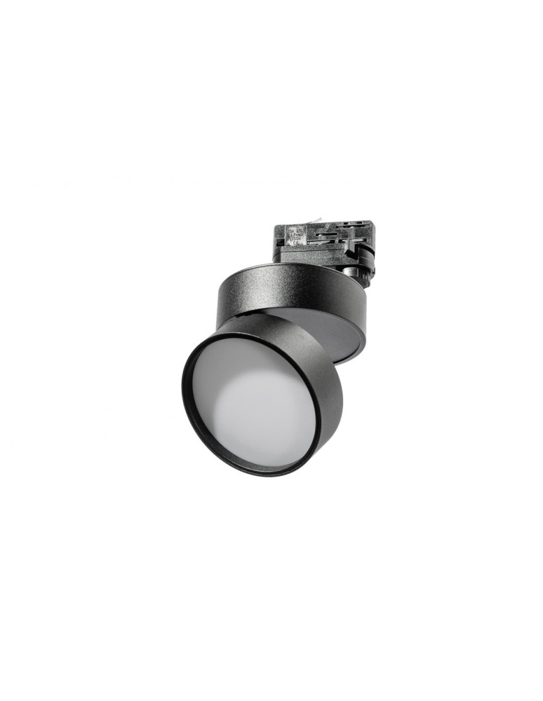 Lamps for 3-phase busbars - Azzardo MONA TRACK 3 LINE LED 12W 1000lm 4000K Black Reflector For Busbar 3F AZ4543 - product kolory-swiatla.pl 5