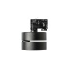 Lamps for 3-phase busbars - Azzardo MONA TRACK 3 LINE LED 18W 1500lm 3000K Black Reflector For Busbar 3F AZ4547 - product 3