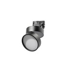 Lamps for 3-phase busbars - Azzardo MONA TRACK 3 LINE LED 18W 1500lm 3000K Black Reflector For Busbar 3F AZ4547 - product 5
