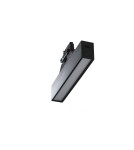 Lamps for 3-phase busbars - Azzardo LINNEA 29 TRACK 3 LINE LED CCT 12W 700lm 3000K/4000K/5000K Black Spotlight For Rail 3F AZ4563 - product 2