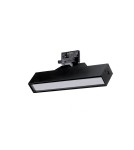 Lamps for 3-phase busbars - Azzardo LINNEA 29 TRACK 3 LINE LED CCT 12W 700lm 3000K/4000K/5000K Black Spotlight For Rail 3F AZ4563 - product 3