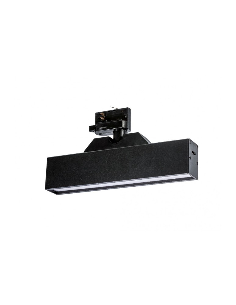 Lamps for 3-phase busbars - Azzardo LINNEA 29 TRACK 3 LINE LED CCT 12W 700lm 3000K/4000K/5000K Black Spotlight For Rail 3F AZ4563 - product kolory-swiatla.pl 4